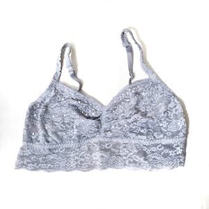 PINK VS | Lace Bralette with Triangle Rhinestone Sparkle